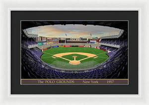 The Polo Grounds 1917 - Framed Print