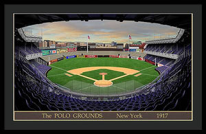 The Polo Grounds 1917 - Framed Print