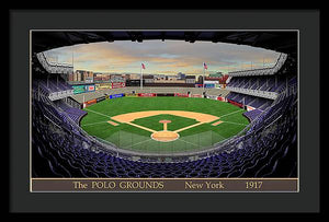 The Polo Grounds 1917 - Framed Print