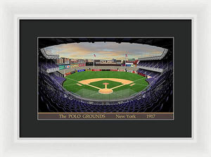 The Polo Grounds 1917 - Framed Print