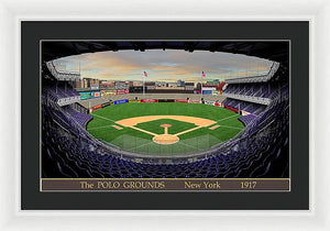 The Polo Grounds 1917 - Framed Print