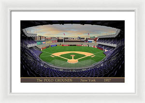 The Polo Grounds 1917 - Framed Print