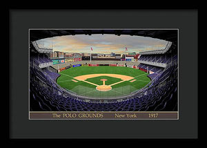 The Polo Grounds 1917 - Framed Print