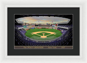 The Polo Grounds 1917 - Framed Print