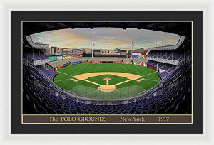 The Polo Grounds 1917 - Framed Print