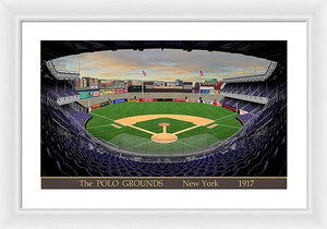 The Polo Grounds 1917 - Framed Print