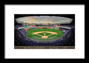 The Polo Grounds 1917 - Framed Print