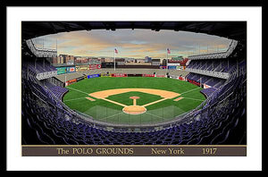 The Polo Grounds 1917 - Framed Print