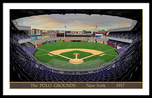 The Polo Grounds 1917 - Framed Print