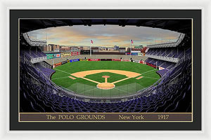 The Polo Grounds 1917 - Framed Print