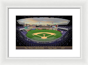 The Polo Grounds 1917 - Framed Print