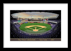 The Polo Grounds 1917 - Framed Print