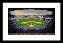 Load image into Gallery viewer, The Polo Grounds 1917 - Framed Print
