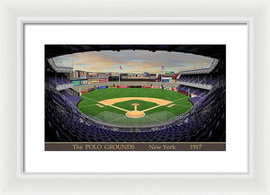 The Polo Grounds 1917 - Framed Print