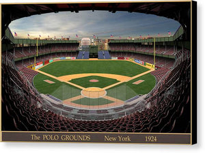 The Polo Grounds 1924 - Canvas Print