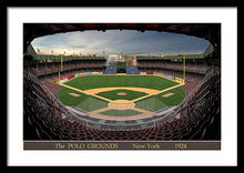 Load image into Gallery viewer, The Polo Grounds 1924 - Framed Print
