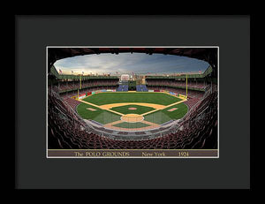 The Polo Grounds 1924 - Framed Print