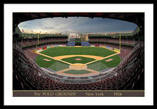 Load image into Gallery viewer, The Polo Grounds 1924 - Framed Print
