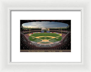 The Polo Grounds 1924 - Framed Print