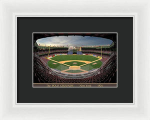 The Polo Grounds 1924 - Framed Print