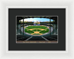 The Polo Grounds 1933 - Framed Print