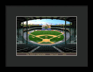 The Polo Grounds 1933 - Framed Print