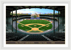 The Polo Grounds 1933 - Framed Print