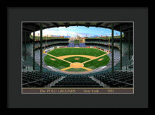 Load image into Gallery viewer, The Polo Grounds 1933 - Framed Print
