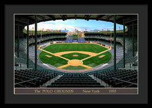 Load image into Gallery viewer, The Polo Grounds 1933 - Framed Print
