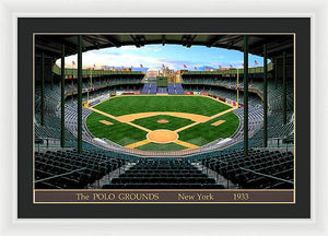 The Polo Grounds 1933 - Framed Print