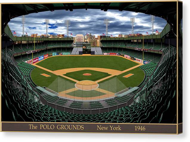 The Polo Grounds 1946 - Canvas Print