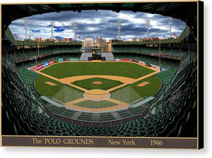 The Polo Grounds 1946 - Canvas Print