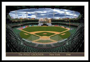 The Polo Grounds 1946 - Framed Print