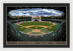 The Polo Grounds 1946 - Framed Print