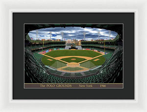 The Polo Grounds 1946 - Framed Print