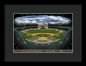 The Polo Grounds 1946 - Framed Print