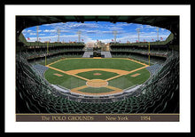 Load image into Gallery viewer, The Polo Grounds 1954 - Framed Print
