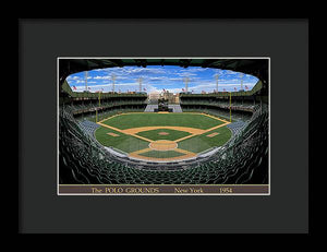 The Polo Grounds 1954 - Framed Print