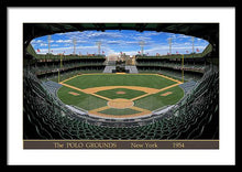 Load image into Gallery viewer, The Polo Grounds 1954 - Framed Print
