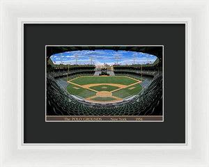 The Polo Grounds 1954 - Framed Print