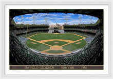 Load image into Gallery viewer, The Polo Grounds 1954 - Framed Print
