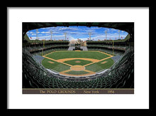 Load image into Gallery viewer, The Polo Grounds 1954 - Framed Print
