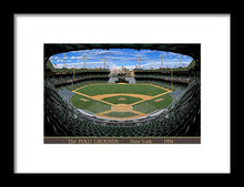 Load image into Gallery viewer, The Polo Grounds 1954 - Framed Print
