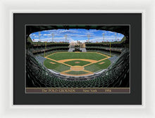 Load image into Gallery viewer, The Polo Grounds 1954 - Framed Print
