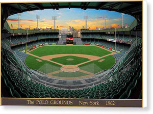 The Polo Grounds 1962 - Canvas Print