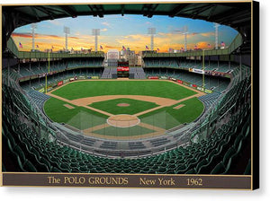 The Polo Grounds 1962 - Canvas Print