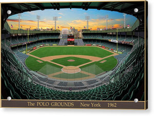 The Polo Grounds 1962 - Acrylic Print