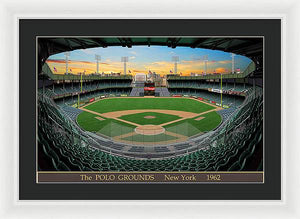 The Polo Grounds 1962 - Framed Print