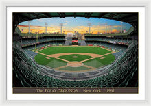 Load image into Gallery viewer, The Polo Grounds 1962 - Framed Print
