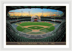 The Polo Grounds 1962 - Framed Print